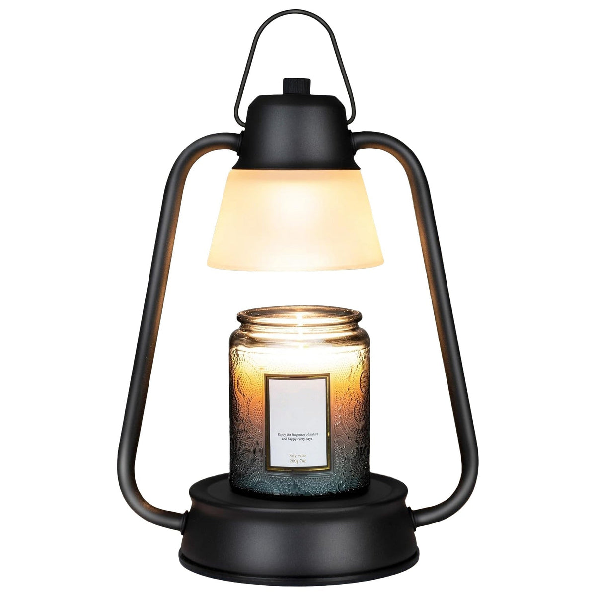 Electric Wax Melt Warmer Lamp Dimmable Fragrance Warmer Wax Candle Melter with 2 GU10 Bulbs Hanging Hook for Living Room Bathroom Office Table Decor