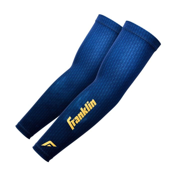 Franklin Premium Compression Arm Sleeves (2-Pack) – Performance Boost Sun Protection for Baseball Softball