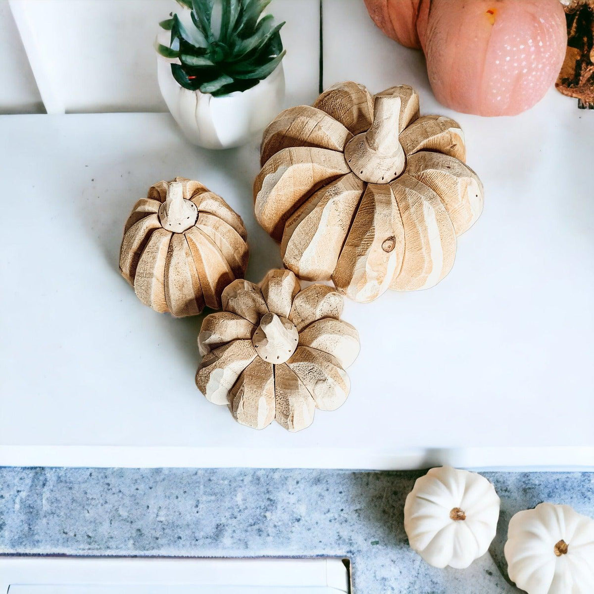 Farmhouse Pumpkin Trio