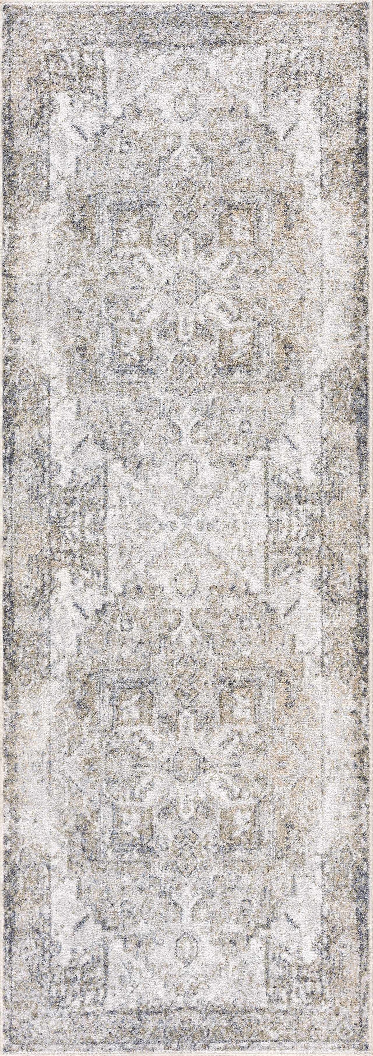 Hera Olive Boutique Washable Rug
