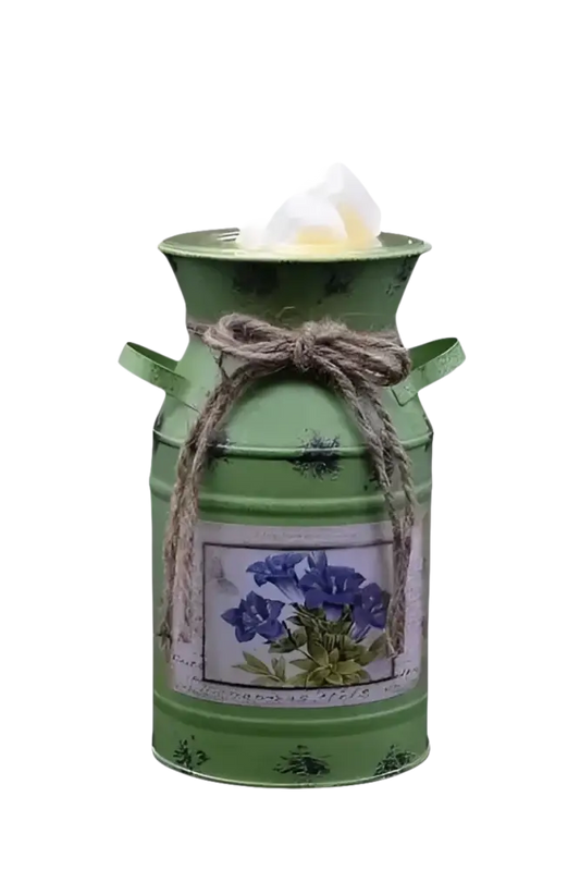 Canister, Green Wax And Oil Warmer Electric Decorative Warmer PLUS 3 Pack Replacement Bulbs