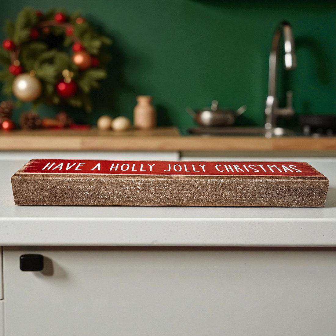 Holly Jolly Sitter Sign